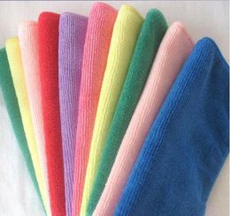 25*25cm Microfiber Car Cleaning Towel Microfibre Detailing Polishing Scrubing Waxing Cloth Hand Towel