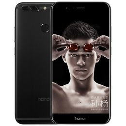 Originale Huawei Honor V9 4G LTE cellulare 4GB RAM 64GB ROM Kirin 960 Octa Core Android 5.7 "12.0MP NFC Impronta digitale ID Smart Mobile Phone