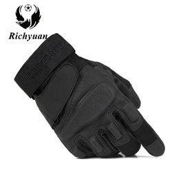 Us Military Tactical Gloves Outdoor Sports Army Full Finger Combat Motocycle Slip-resistant Carbon Fiber Tortoise Shell Gloves