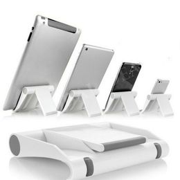 Portable Adjustable Angle Stand Cradle Holder Flexible Desk Phone holder Support Bracket Mount for Mobile Phone Tablet flat