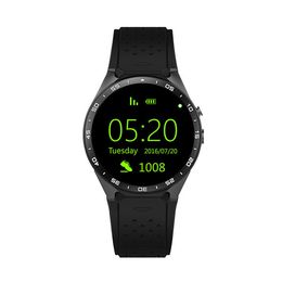 KW88 GPS Smart Watch Heart Rate Waterproof WIFI 3G LTE Wristwatch Android MTK6580 1.39" Wearable Devices Watch For Android iPhone iOS Phone