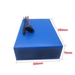 Free shipping 1500W 52V 25AH Lithium battery 51.8V ebike Battery 51.8V e-scooter battery use 5000MAH 26650 cell with charger