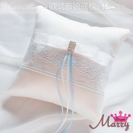 Wedding ring pillow size