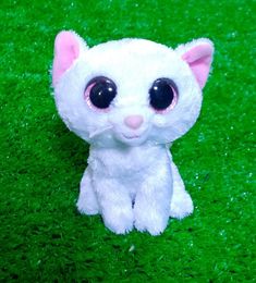 beanie boo cashmere white cat