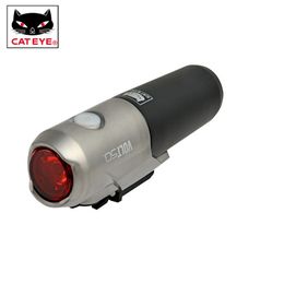 CATEYE Outdoor Sports Riding Bike Headlight VOLT50 HL-EL460RC Chargeable Light Rear Light Led Taillight Lamp Flashlight With USB