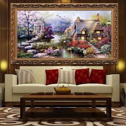 superb handmade diy cross stitch embroidery kit garden cottage design home decoration 26515 inch - Garden Design Kit superb handmade diy cross stitch embroidery kit garden cottage design home decoration 26515 inch - Garden Design Kit