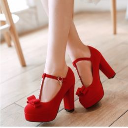 Red Bow Tie Wedge Heels Online | Red Bow Tie Wedge Heels for Sale