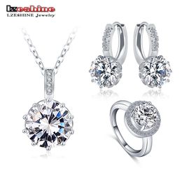 wholesale lzeshine 2016 top sale luxury classical women jewelry set designer round necklace earring ring set parure bijoux femme cst0034 b - Wedding Ring Designers wholesale lzeshine 2016 top sale luxury classical women jewelry set designer round necklace earring ring set parure bijoux femme cst0034 b - Wedding Ring Designers