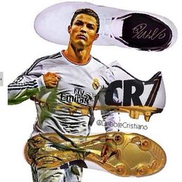 superfly cr7 white and gold