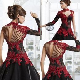 Discount Long Sleeve Formal Dresses Gothic - 2017 Long Sleeve ...