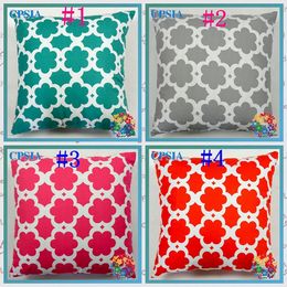 discount home decorating bedding home cotton rurality modern flower pillow case decorate sofa bed pillow case