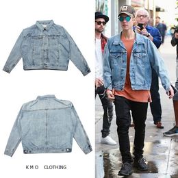 mens short denim jacket