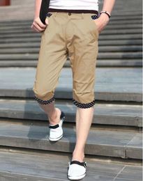 mens khaki capri pants