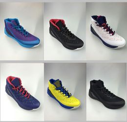 Under Armour Boys Curry 2.5 Basketball Shoes (Y 3Y) Royal 