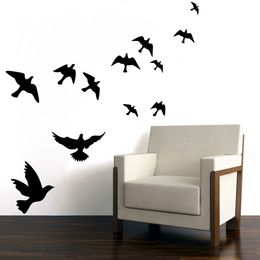 fashion 3d bird wall sticker decor diy animal home decoration waterproof modern art decal wallpaper for living room bedroom - Bird Wall Decor fashion 3d bird wall sticker decor diy animal home decoration waterproof modern art decal wallpaper for living room bedroom - Bird Wall Decor