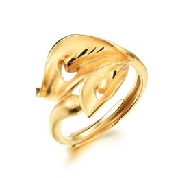 luxury 18k gold plated woman wedding rings cute big flower design allergy free women jewelry wholesale price kkj038 - Cute Wedding Rings luxury 18k gold plated woman wedding rings cute big flower design allergy free women jewelry wholesale price kkj038 - Cute Wedding Rings