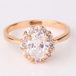 2016 fashion large oval crystal finger ring for women 18k gold plated rings big cubic zirconia wedding engagement jewelry r164 - Large Wedding Rings 2016 fashion large oval crystal finger ring for women 18k gold plated rings big cubic zirconia wedding engagement jewelry r164 - Large Wedding Rings