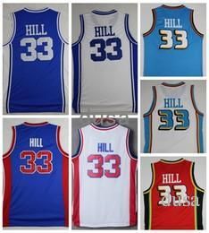 online shopping Throwback Duke Blue Devils Grant Hill College Basketball Jerseys Retro Grant Hill Blue Shirts Stitched Basketball Jersey Cheap