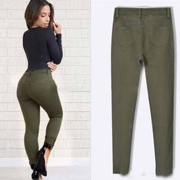 army green skinny jeans womens