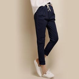 Discount Casual Linen Pants Women | 2016 Linen Pants For Women ...
