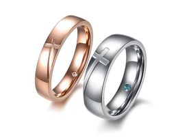 jewelry couple wedding ring hot selling stainless steel cz diamond rings for women men fashion cross design lovers rings 2 piece price - Wedding Ring Design jewelry couple wedding ring hot selling stainless steel cz diamond rings for women men fashion cross design lovers rings 2 piece price - Wedding Ring Design