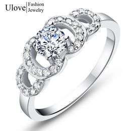 white gold plated ring austrian crystal big engagement rings for women wedding trendy bridal jewelry j597 - Big Wedding Rings white gold plated ring austrian crystal big engagement rings for women wedding trendy bridal jewelry j597 - Big Wedding Rings