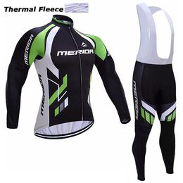 2017 cycling jerseys men long sleeve 2017 MERIDA winter thermal fleece cycling jerseys long sleeve bicycle mtb bike winter cycling clothing sport kits bicycle men wear AK-79 cheap cycling jerseys men long sleeve