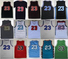 Retro 23 Space Jam Jerseys Throwback College North Carolina LOONEY TOONES Squad Team Dream 96 98 All Star TUNESQUAD With Name Size S-3XL cheap 23 jersey name from 23 jersey name suppliers