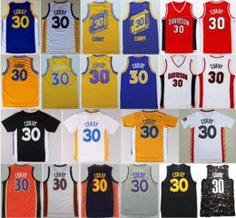 online shopping Sale Men Stephen Curry Basketball Jerseys Cheap Davidson Wildcats College Stephen Curry Jersey Throwback Chinese Red Blue Black White