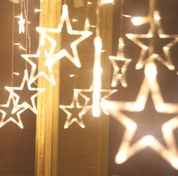 led glow luminous star string curtain lights curtain party wedding christmas tree window pendant lamp fairy light home decor - Home Decor Lights led glow luminous star string curtain lights curtain party wedding christmas tree window pendant lamp fairy light home decor - Home Decor Lights