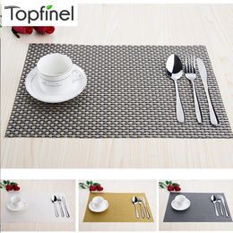 wholesale top finel set of 8 pvc decorative weave vinyl placemats for dining table linen place mat in kitchen cup wine mat coaster pad - Kitchen Table Mats wholesale top finel set of 8 pvc decorative weave vinyl placemats for dining table linen place mat in kitchen cup wine mat coaster pad - Kitchen Table Mats