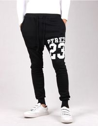 Wholesale,Pyrex sarouel baggy tapered bandana pant hip hop dance harem sweatpants drop crotch pants men parkour sport track trousers inexpensive sarouel