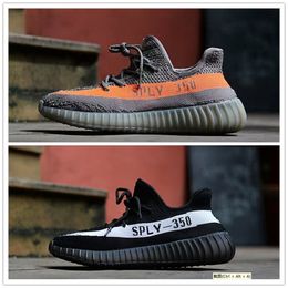 BRAND NEW!!Authentic Adidas Yeezy 350 v2 BY9612 'red stripe' core 