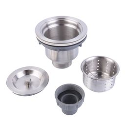 double tank drain fittings pipe double tank filter popular new stainless steel kitchen sink drain assembly waste strainer and basket - Kitchen Sink Waste Fittings double tank drain fittings pipe double tank filter popular new stainless steel kitchen sink drain assembly waste strainer and basket - Kitchen Sink Waste Fittings