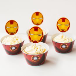 wholesale iron cupcake wrapper toppers dessert decorator children new year party cupcake decoration ornament items home decor - Home Decorator Items wholesale iron cupcake wrapper toppers dessert decorator children new year party cupcake decoration ornament items home decor - Home Decorator Items