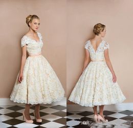 Bohemian Tea Length Dress