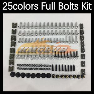 268PCS Kit completo de tornillos completos para KAWASAKI NINJA ZZR400 ZZR 400 ZZR-400 93 94 95 96 97 98 99 00 93-00 Pernos de carenado de motocicleta Pernos de parabrisas Tuercas de tornillo Juego de tuercas