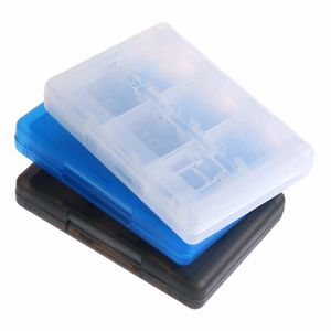 28 en 1 Caja de almacenamiento de cartucho de juego con soporte para tarjeta de memoria para 2DS para Nintendo NUEVA 3DS LL XL DSi DS Tarjeta de juegos DHL FEDEX UPS ENVÍO GRATIS