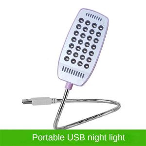 28 LEDS Super Bright Livre Light DC5v USB LECTURE LICTURE LUMBRE LAMPLE FLEXOBLE POUR LA BANQUE POWER BANCE Ordinier ordinateur PC ordinateur