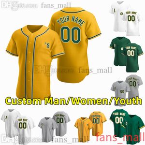 28 Matt Olson S-6XL Jersey de béisbol personalizado 12 Sean Murphy 5 Tony Kemp 17 Elvis Andrus 8 Jed Lowrie 2 Khris Davis 9 Reggie Jackson 15 Seth Brown 47 Frankie Montas Jersey