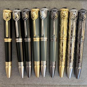 29 modèles Wolf Head édition limitée écrivains Rudyard Kipling Signature Roller encre stylo à bille stylo à bille conception unique écriture bureau papeterie avec numéro de série