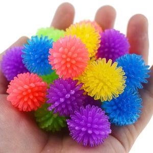 2cm HEdgehog Ball Vend Discompression myrica rubra mini jouet hand foot relief massageur yoga relaxation acupoint grip tactile Training Discompression toys 018