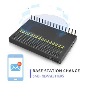 2G gsm 16 canaux d'antenne 256 sims signal à gain élevé prise en charge du modem sans fil SMPP Http API analyse des données et système de notification SMS/128sims/256sims/512 sims disponibles