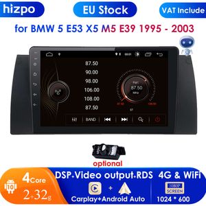 2GB + 32GB AI Voice 2 Din moniteur de voiture Android Auto Radio pour 5 E53 X5 M5 E39 1995 - 2003 Carplay multimédia GPS 2din Autoradio