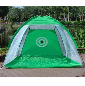 2M Golf Training Aids intérieur Pratique pliable Net frappe Cage Garden Grassland Tent Equipme 2204098213262