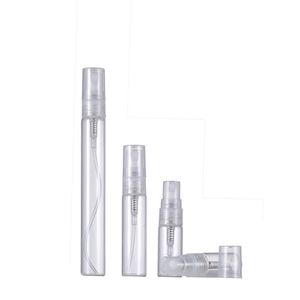 2 ml 3 ml 5 ml 10 ml bouteille de parfum en verre clair bouteilles de parfum de voyage vides pour échantillon de parfum