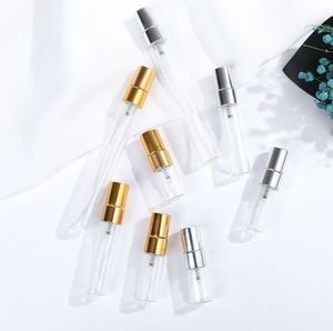 2ml 3ml 5ml 10ml Mini Pocket Glass Perfume Spray Bottle Portable Pen Shape Sprayer Pump Bottles En stock SN2274