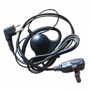 D Shape Headphone Headset Earpiece Mic pour Motorola GP3188 GP88S EP450 CP040 DEP450 XIR P3688, DP1400, Hytera TC700 Radio Walkie Talkie
