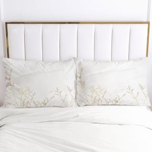 2PCS 3D Funda de almohada 50x70 50x80 Decoración nórdica Fundas de almohada Ropa de cama Funda de almohada Personalizar cualquier diseño de tamaño 201114