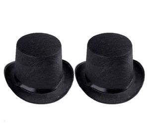 2pcs Adult Festival Cap Softhat Feel Hats Creative Magic Hat Decorations Dress Up Props for Show Cosplay Prom Party5143831